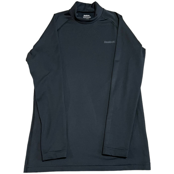 Reebok Play Dry Mock Neck Long Sleeve Athletic Top, Size S - Picture 1 of 4
